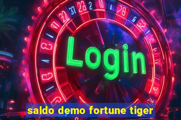 saldo demo fortune tiger